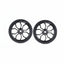 JKlapin 3D Hollow 82mm Spider Easy Wheel Enlarged Folding Bike Bearing Push Wheel For Brompton Bicycle